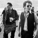 Johnny Depp and Bruce Witkin backstage